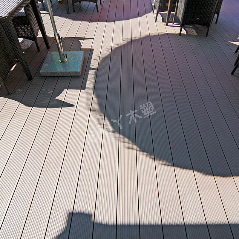 Wood plastic outdoor floor，Outdoor living space，Outdoor furniture floor，